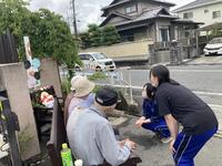利用者さんが見に来てくださいました 利用者さんが見に来てくださいました